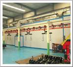 高紅外汽車(chē)零部件噴涂線